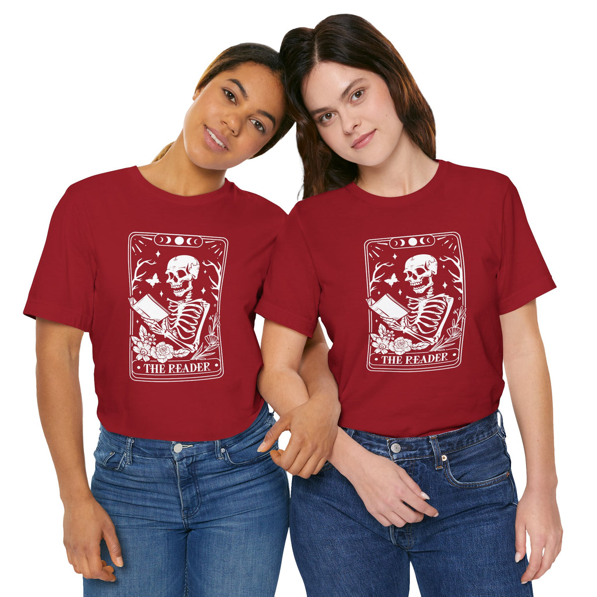 The Reader Tarot Unisex Jersey Short Sleeve Tee