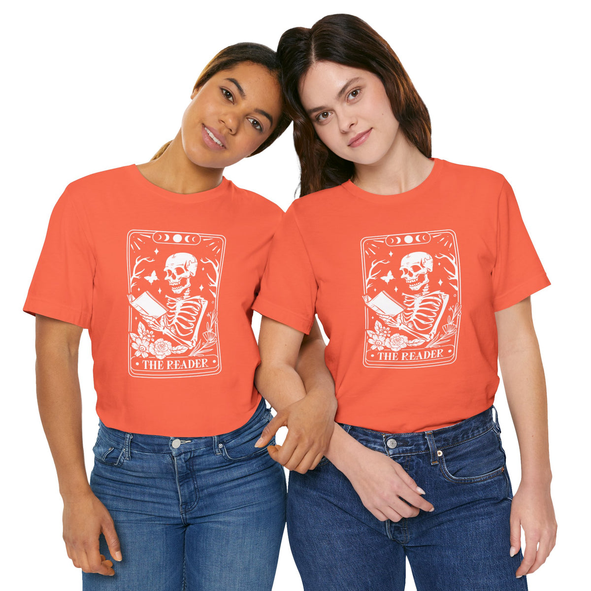 The Reader Tarot Unisex Jersey Short Sleeve Tee