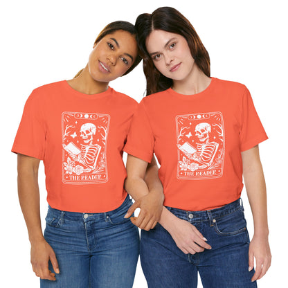 The Reader Tarot Unisex Jersey Short Sleeve Tee