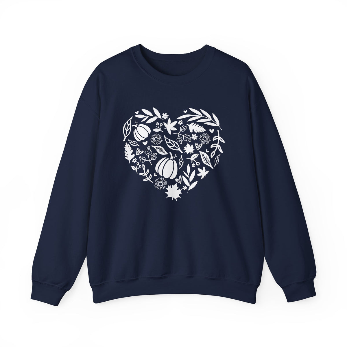 Fall Heart Unisex Heavy Blend™ Crewneck Sweatshirt