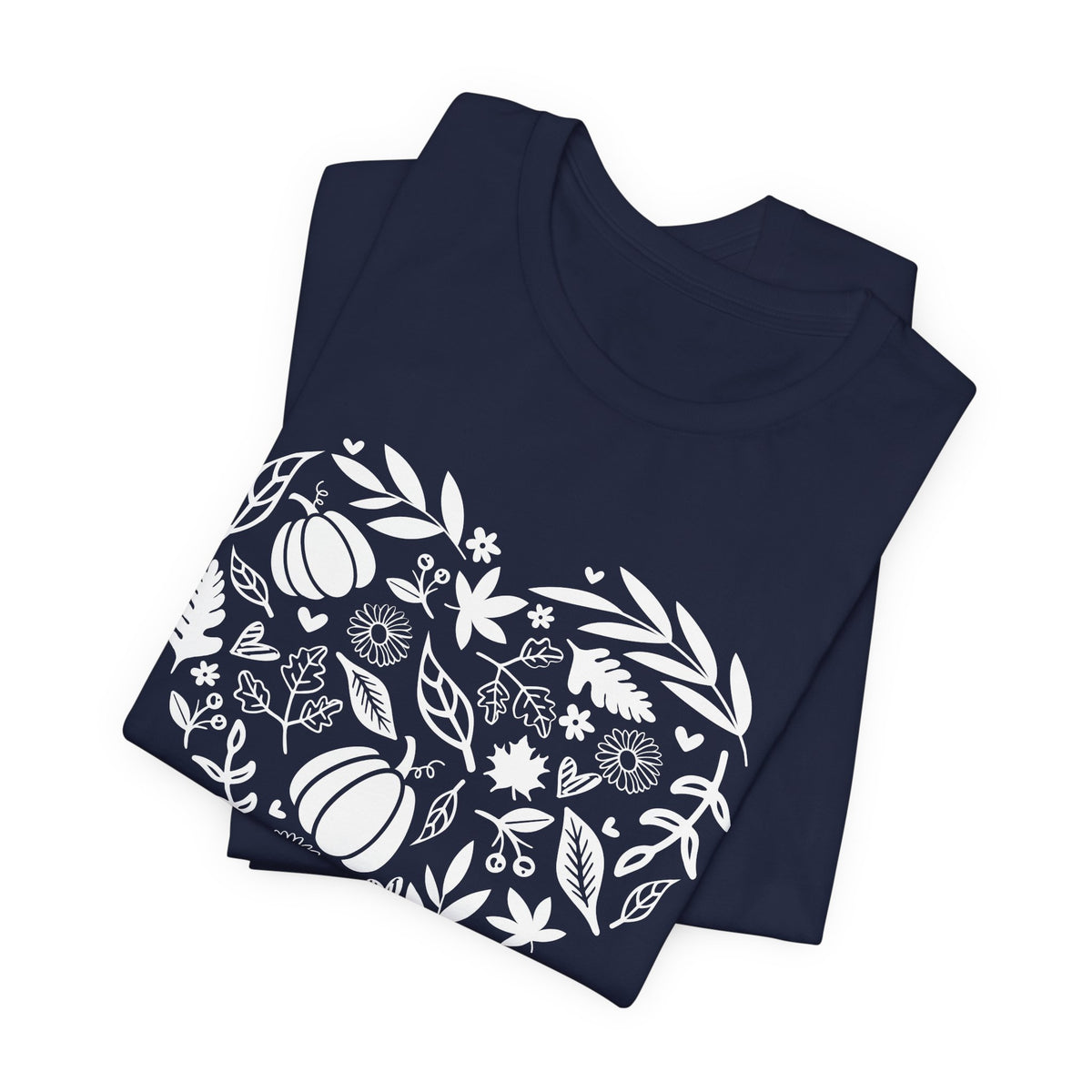 Fall Heart Unisex Jersey Short Sleeve Tee