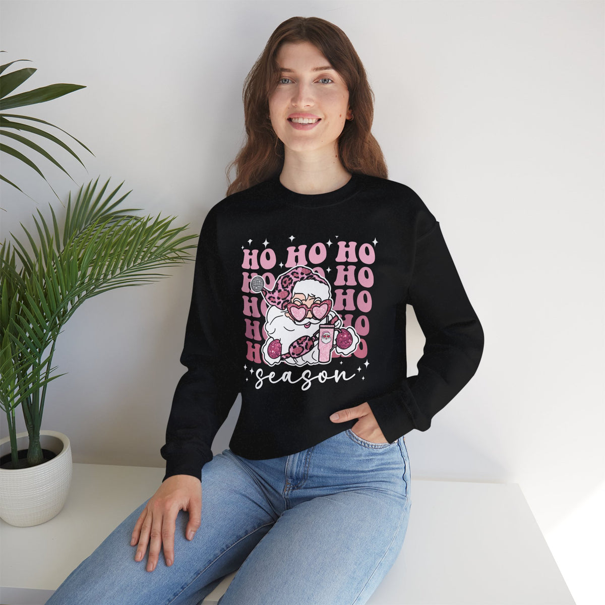 Ho Ho Ho Season Unisex Heavy Blend™ Crewneck Sweatshirt