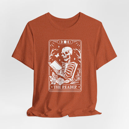 The Reader Tarot Unisex Jersey Short Sleeve Tee