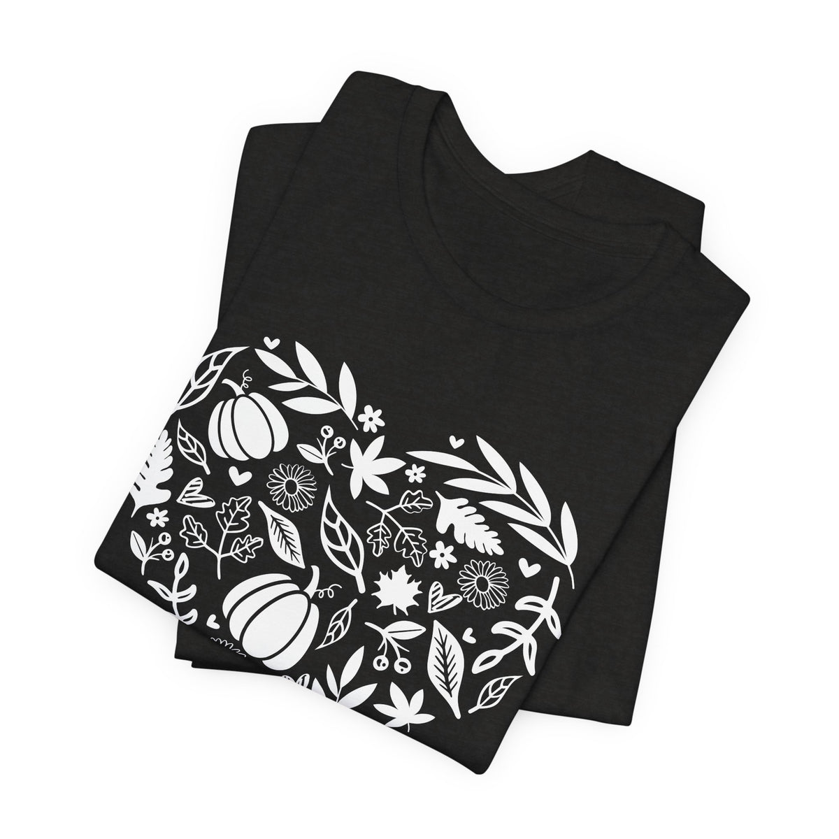 Fall Heart Unisex Jersey Short Sleeve Tee
