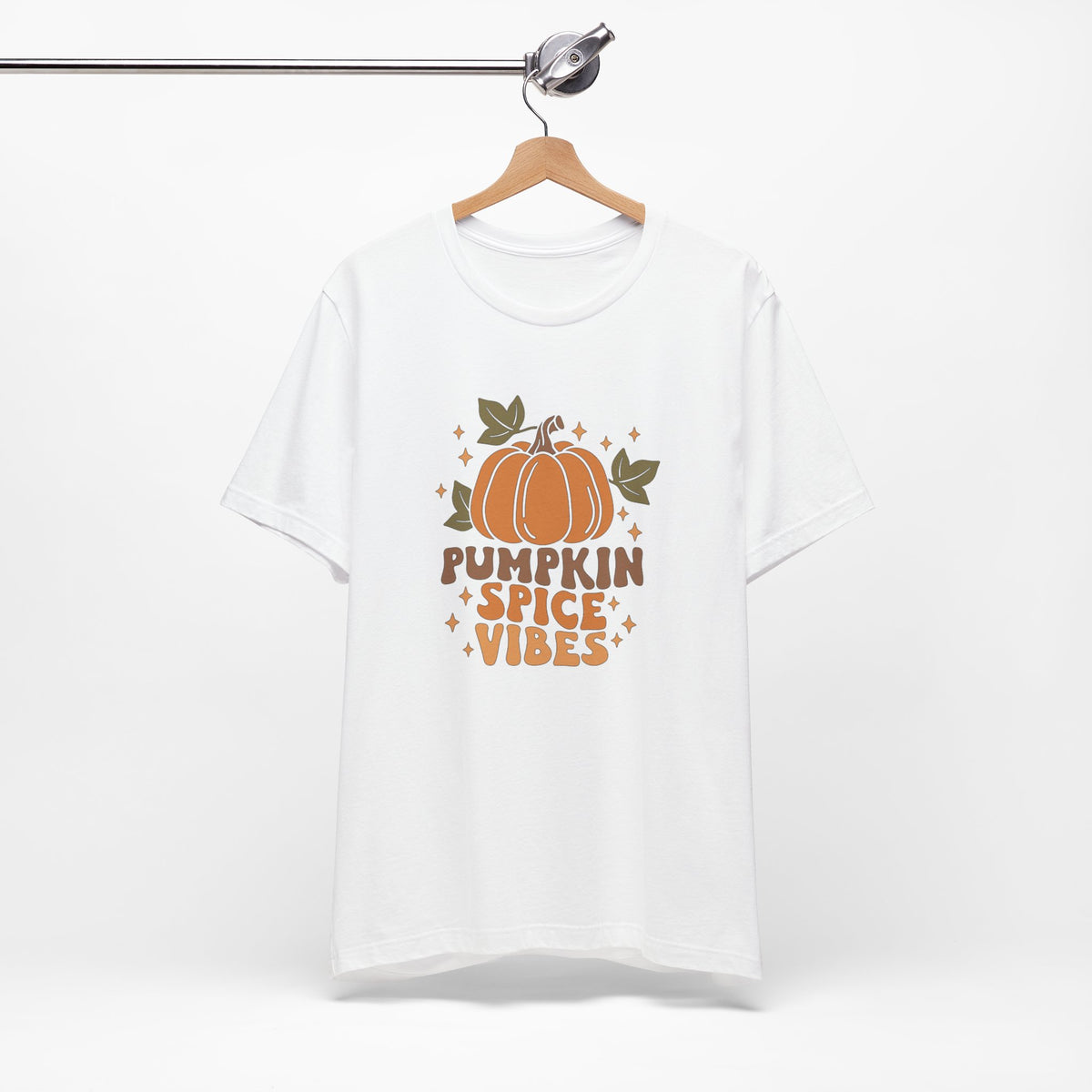 Pumpkin Spice Vibes Unisex Jersey Short Sleeve Tee