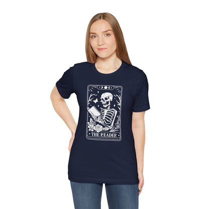 The Reader Tarot Unisex Jersey Short Sleeve Tee