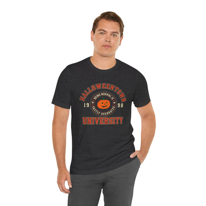 Halloween Town University Unisex Jersey Short Sleeve Tee