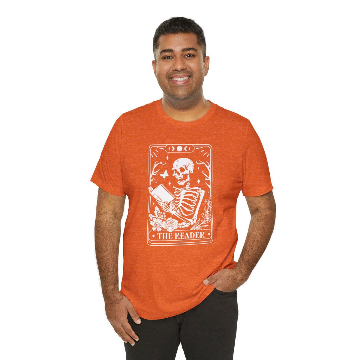 The Reader Tarot Unisex Jersey Short Sleeve Tee