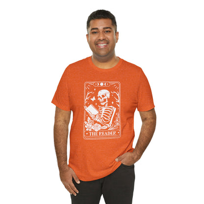The Reader Tarot Unisex Jersey Short Sleeve Tee