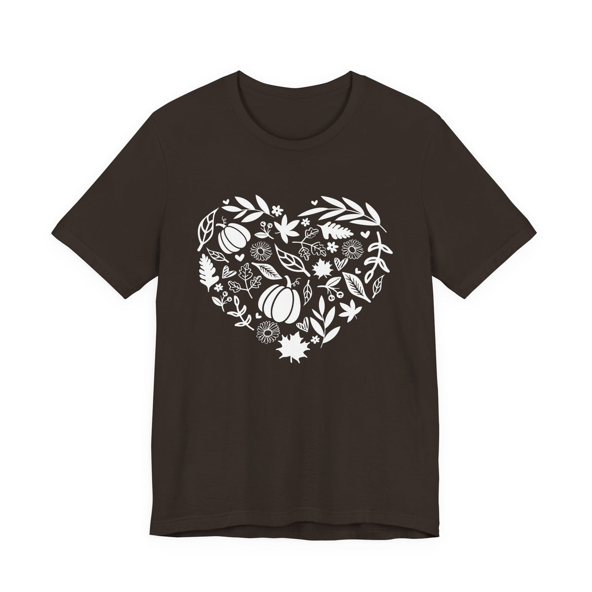 Fall Heart Unisex Jersey Short Sleeve Tee