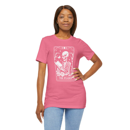 The Reader Tarot Unisex Jersey Short Sleeve Tee
