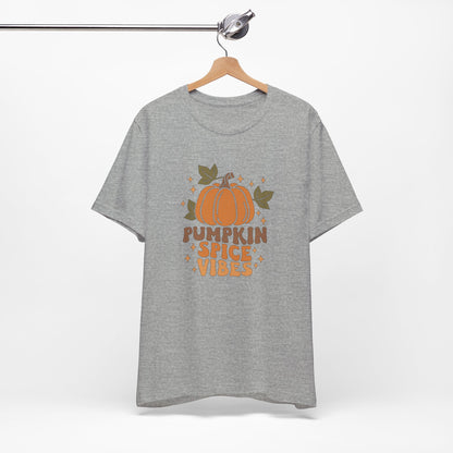 Pumpkin Spice Vibes Unisex Jersey Short Sleeve Tee