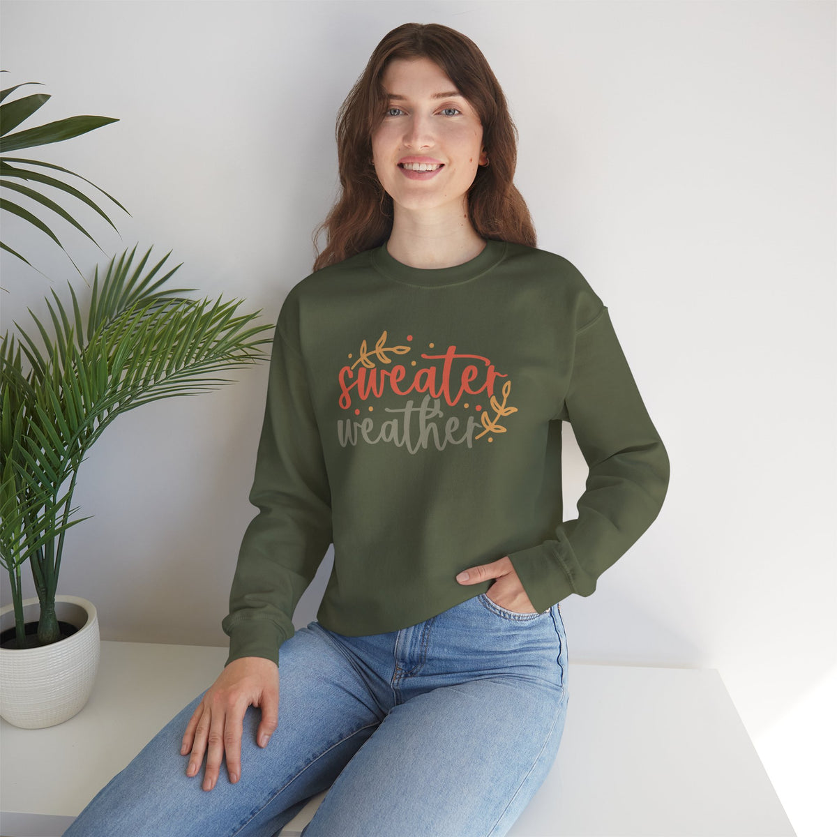Sweater Weather Unisex Heavy Blend™ Crewneck Sweatshirt