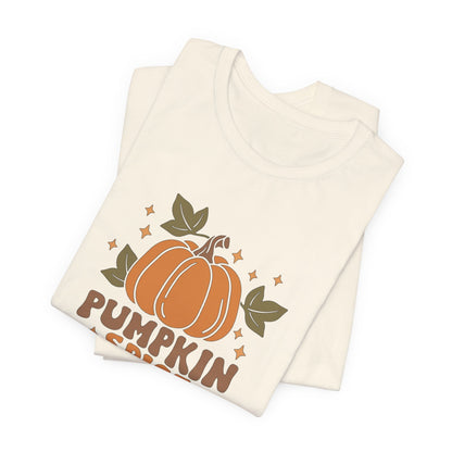 Pumpkin Spice Vibes Unisex Jersey Short Sleeve Tee