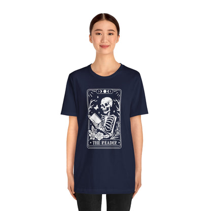 The Reader Tarot Unisex Jersey Short Sleeve Tee