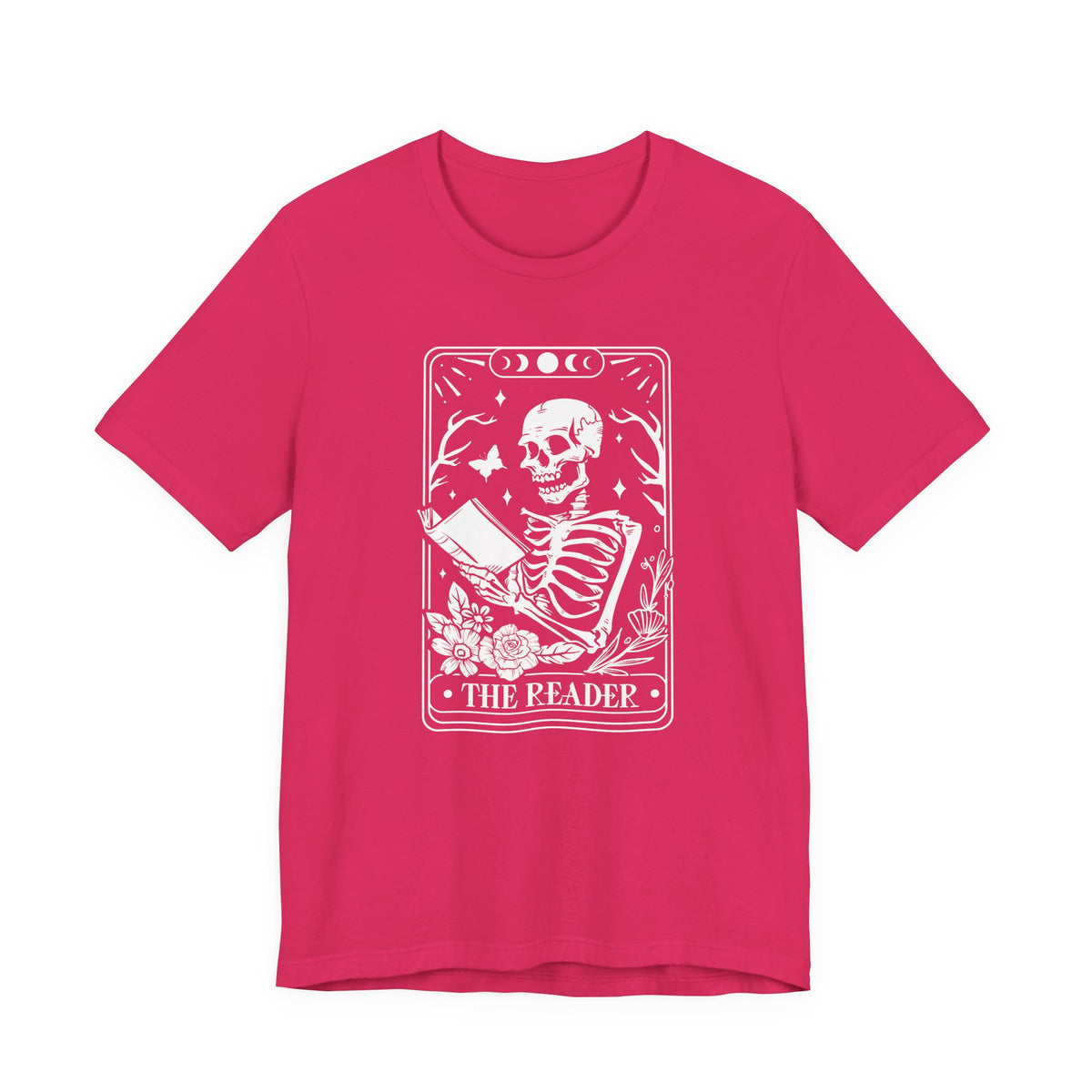 The Reader Tarot Unisex Jersey Short Sleeve Tee