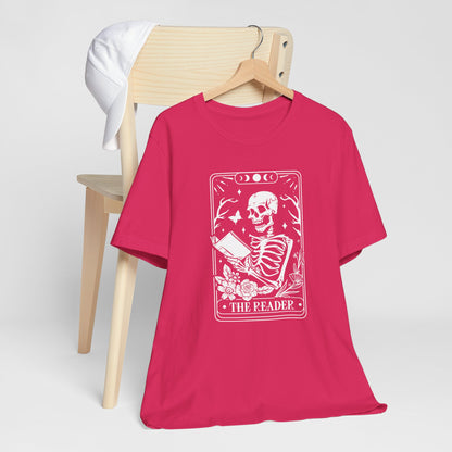 The Reader Tarot Unisex Jersey Short Sleeve Tee