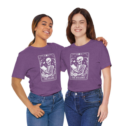The Reader Tarot Unisex Jersey Short Sleeve Tee