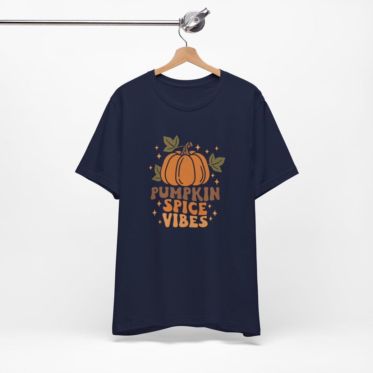 Pumpkin Spice Vibes Unisex Jersey Short Sleeve Tee
