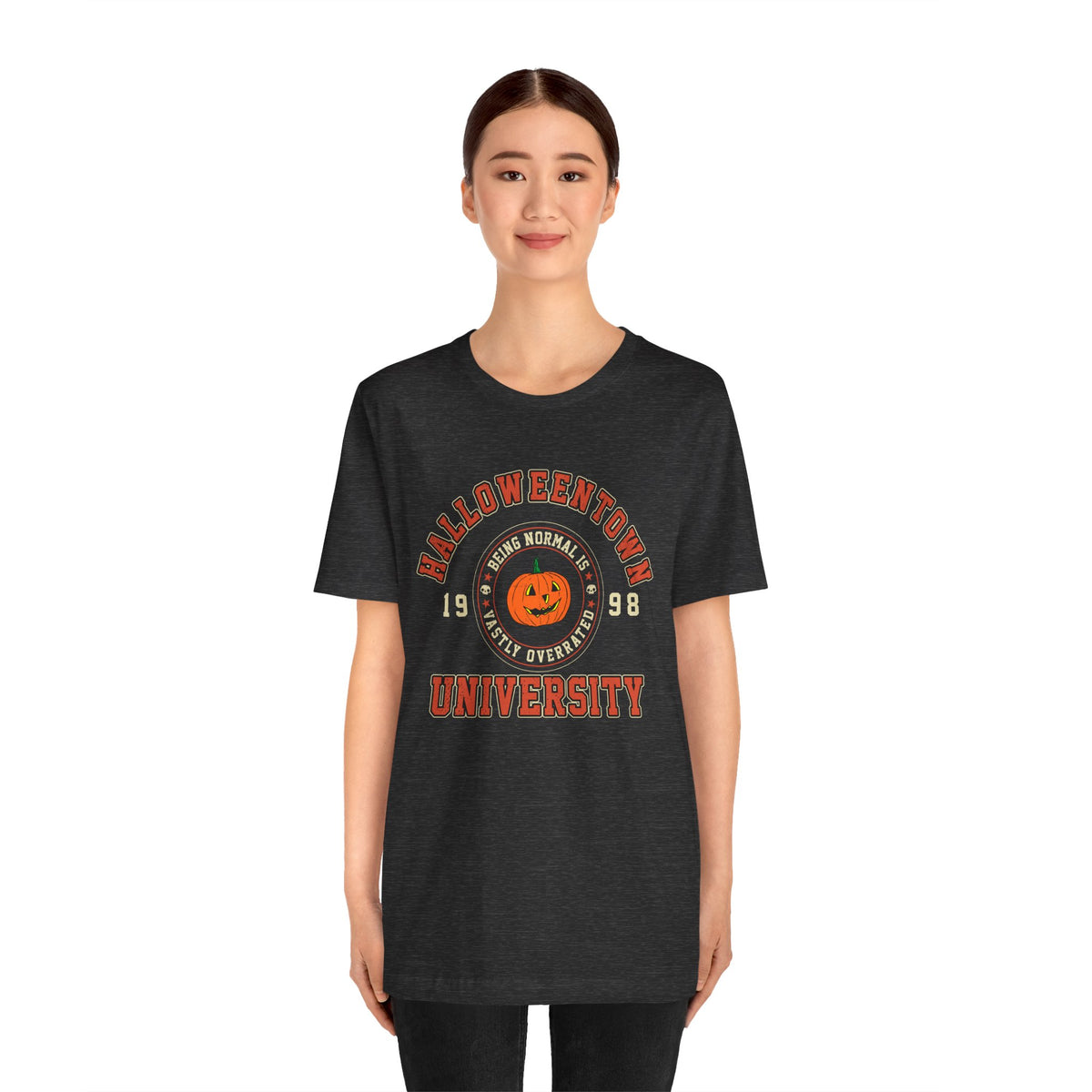 Halloween Town University Unisex Jersey Short Sleeve Tee