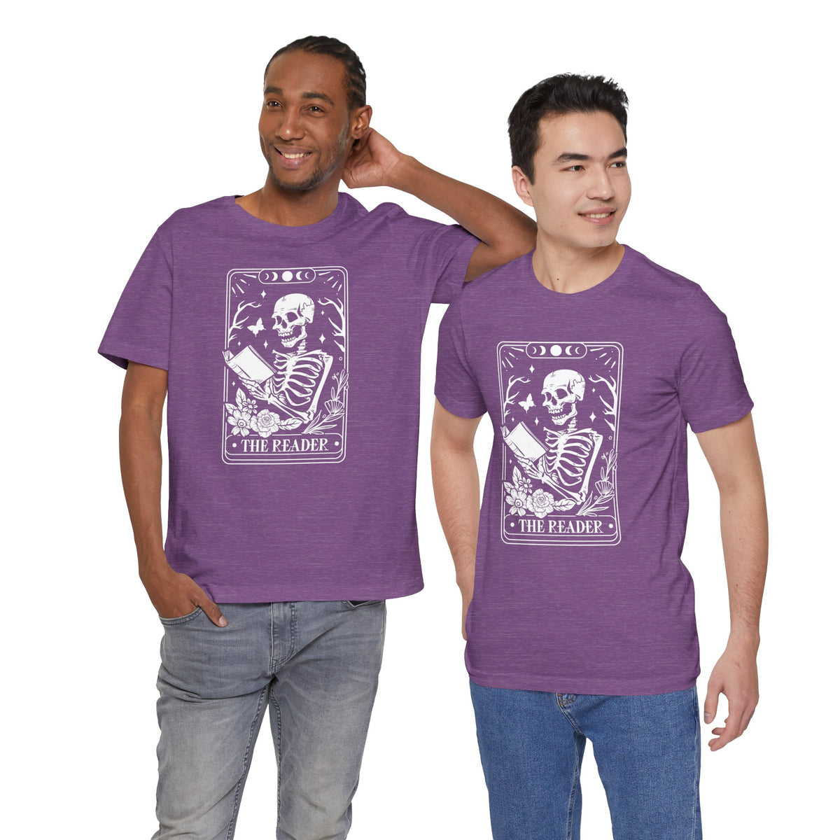 The Reader Tarot Unisex Jersey Short Sleeve Tee