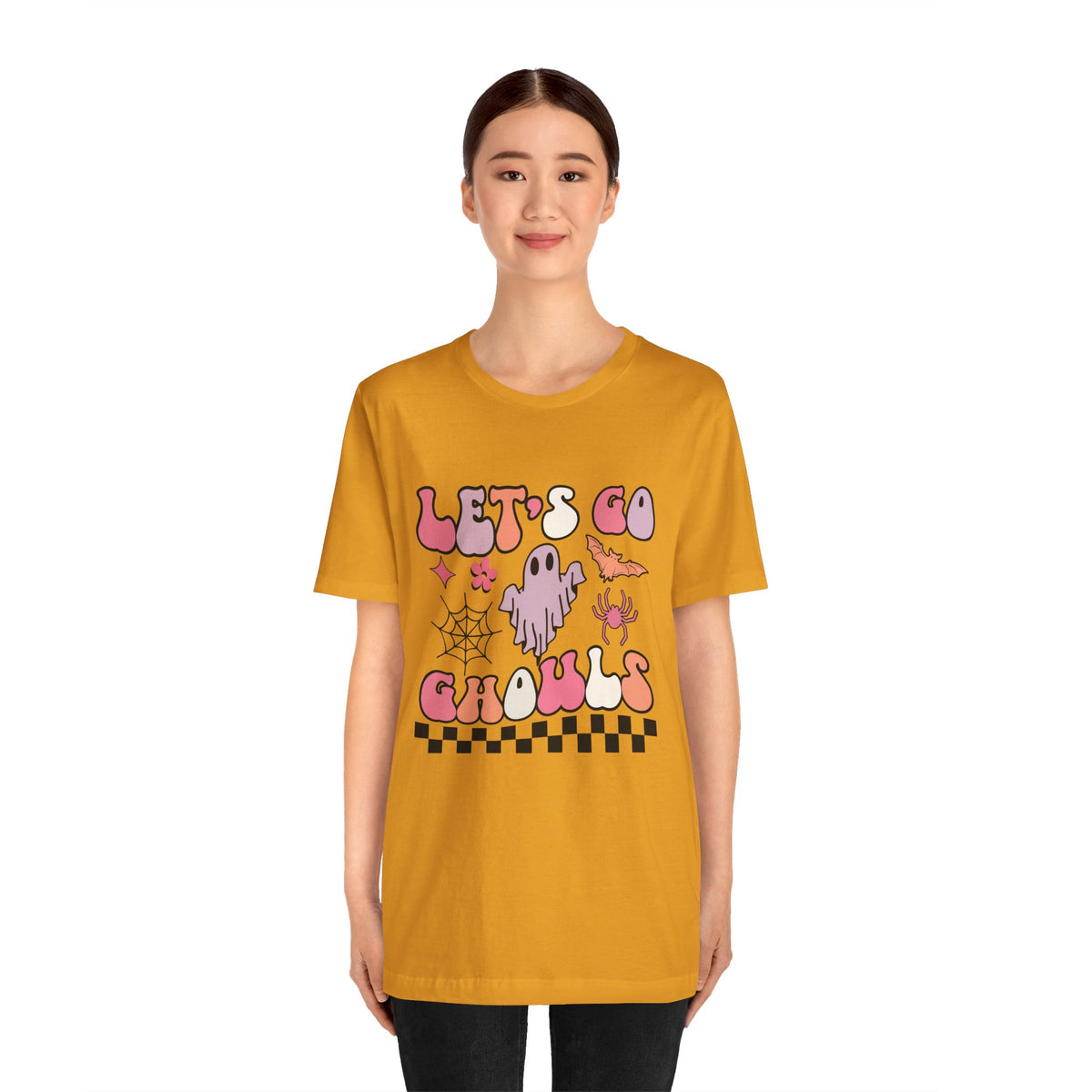 Let's Go Ghouls Unisex Jersey Short Sleeve Tee