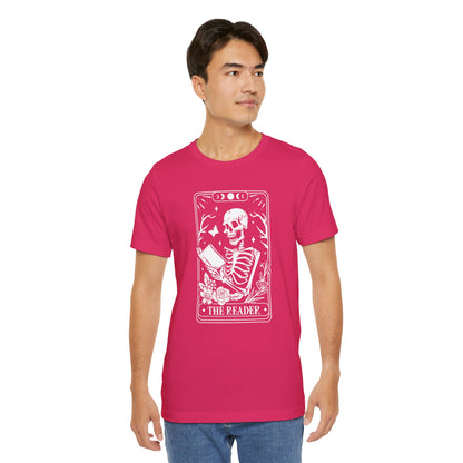The Reader Tarot Unisex Jersey Short Sleeve Tee