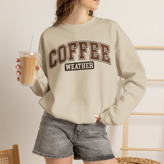 Coffee Weather Unisex Heavy Blend™ Crewneck Sweatshirt