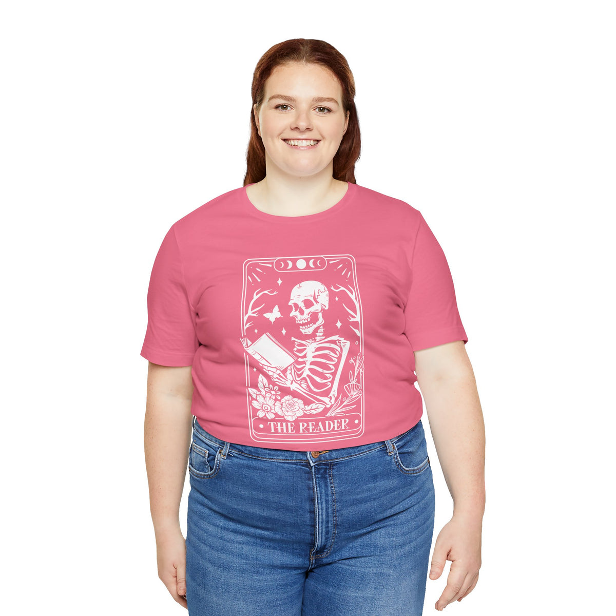 The Reader Tarot Unisex Jersey Short Sleeve Tee