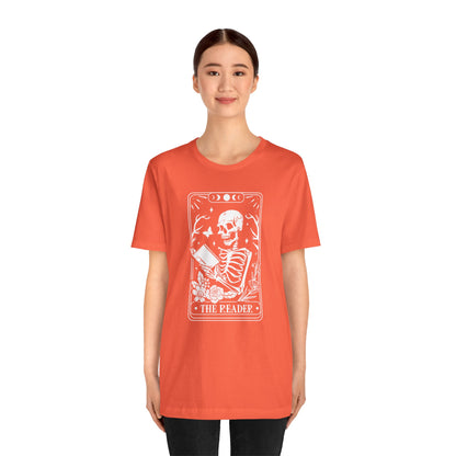 The Reader Tarot Unisex Jersey Short Sleeve Tee