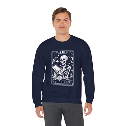 The Reader Tarot Unisex Heavy Blend™ Crewneck Sweatshirt