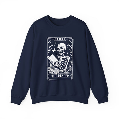 The Reader Tarot Unisex Heavy Blend™ Crewneck Sweatshirt