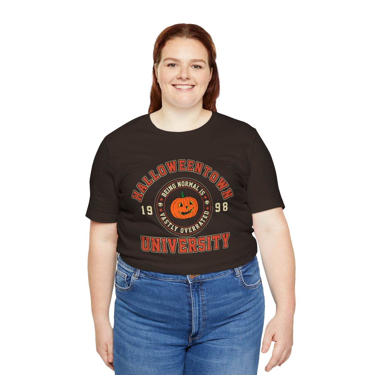 Halloween Town University Unisex Jersey Short Sleeve Tee