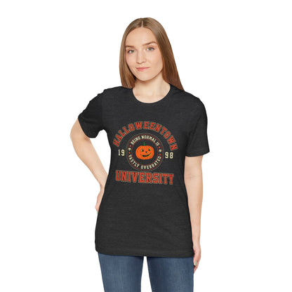 Halloween Town University Unisex Jersey Short Sleeve Tee