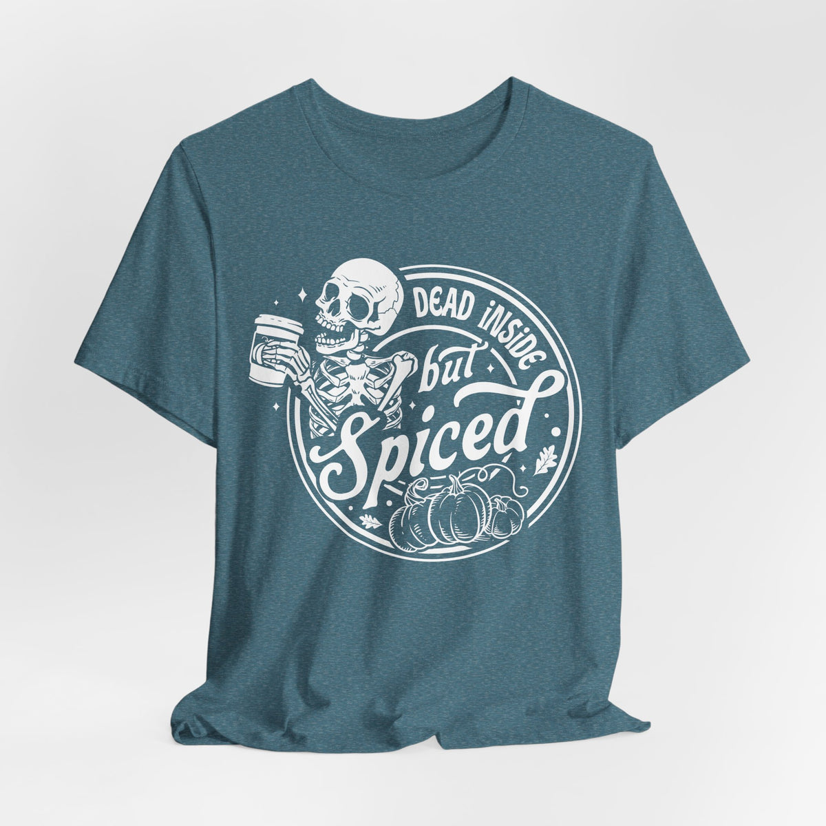 Dead Inside but Spiced Unisex Jersey Short Sleeve Tee