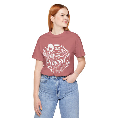Dead Inside but Spiced Unisex Jersey Short Sleeve Tee