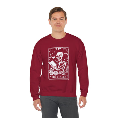 The Reader Tarot Unisex Heavy Blend™ Crewneck Sweatshirt