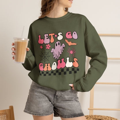 Let's Go Ghouls Unisex Heavy Blend™ Crewneck Sweatshirt