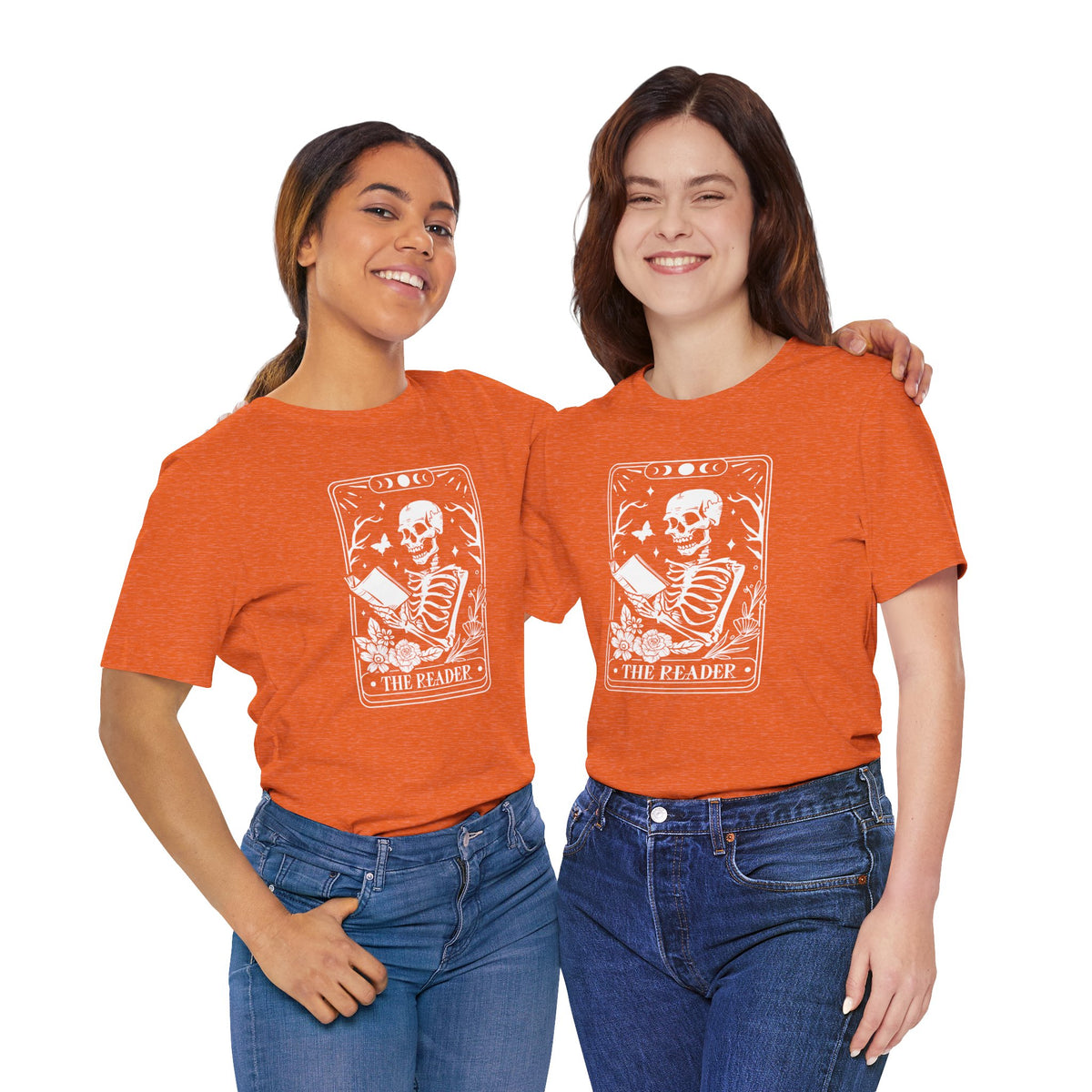 The Reader Tarot Unisex Jersey Short Sleeve Tee