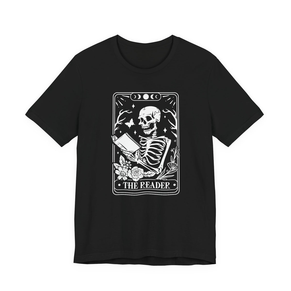 The Reader Tarot Unisex Jersey Short Sleeve Tee