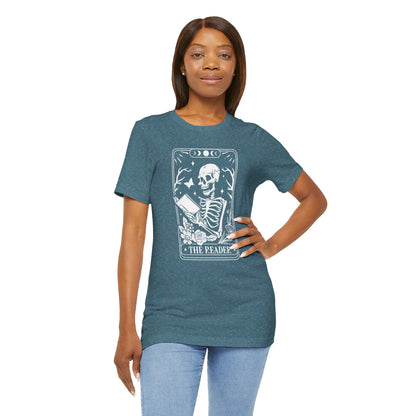 The Reader Tarot Unisex Jersey Short Sleeve Tee