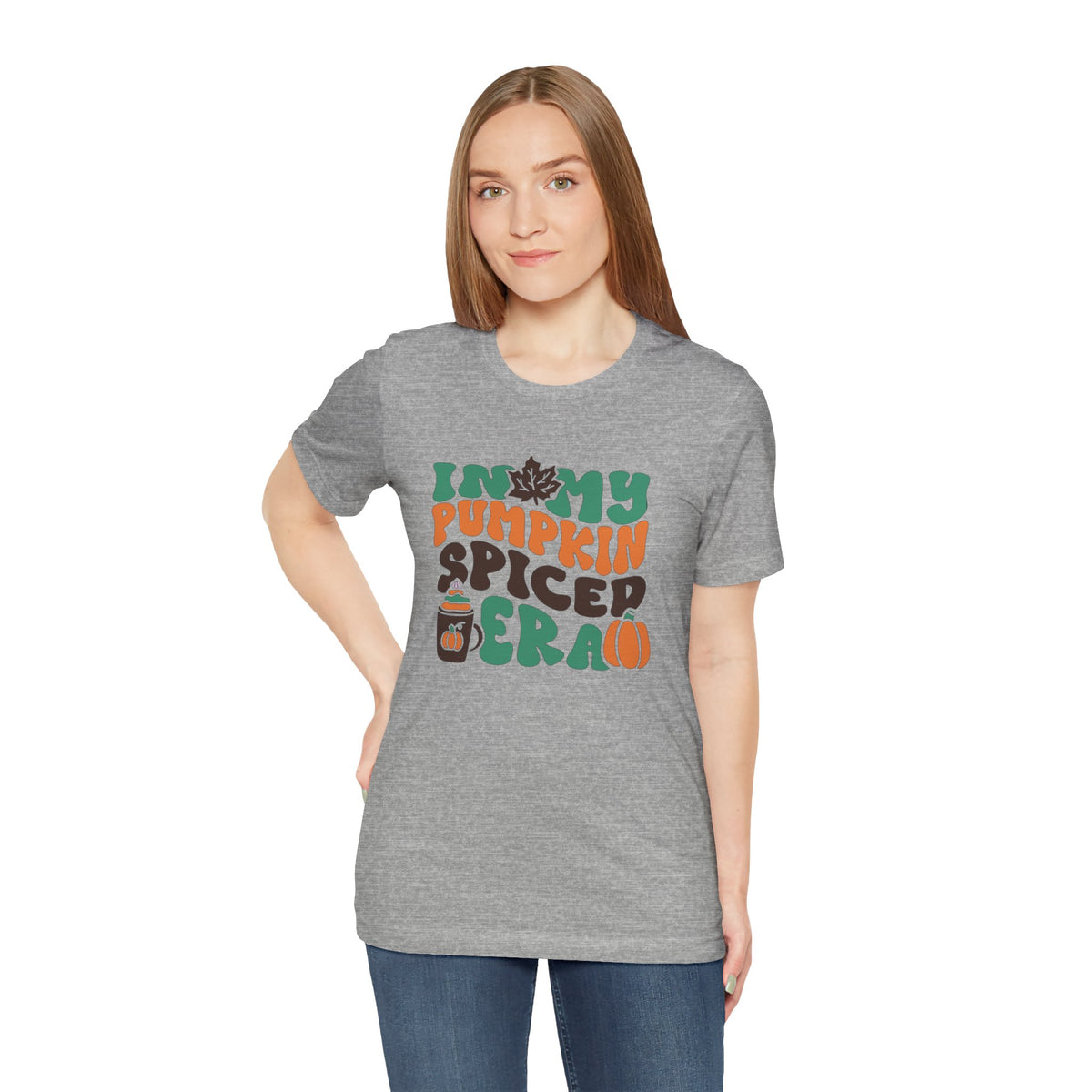 In My Pumpkin Spiced Era Unisex Jersey Short Sleeve Tee
