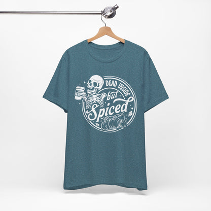 Dead Inside but Spiced Unisex Jersey Short Sleeve Tee