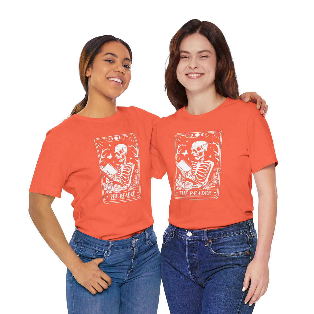 The Reader Tarot Unisex Jersey Short Sleeve Tee
