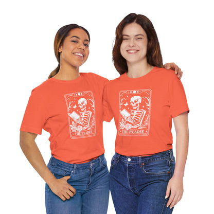 The Reader Tarot Unisex Jersey Short Sleeve Tee