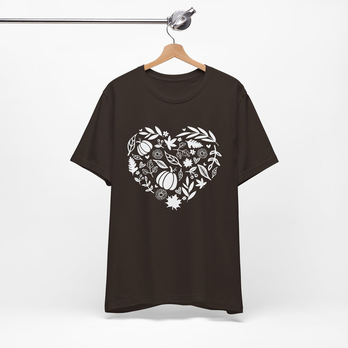 Fall Heart Unisex Jersey Short Sleeve Tee