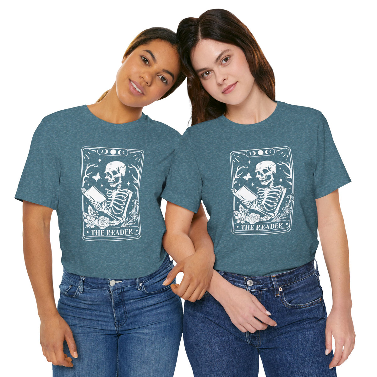 The Reader Tarot Unisex Jersey Short Sleeve Tee