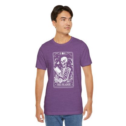 The Reader Tarot Unisex Jersey Short Sleeve Tee