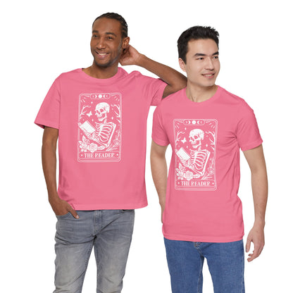 The Reader Tarot Unisex Jersey Short Sleeve Tee