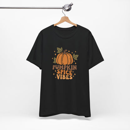 Pumpkin Spice Vibes Unisex Jersey Short Sleeve Tee